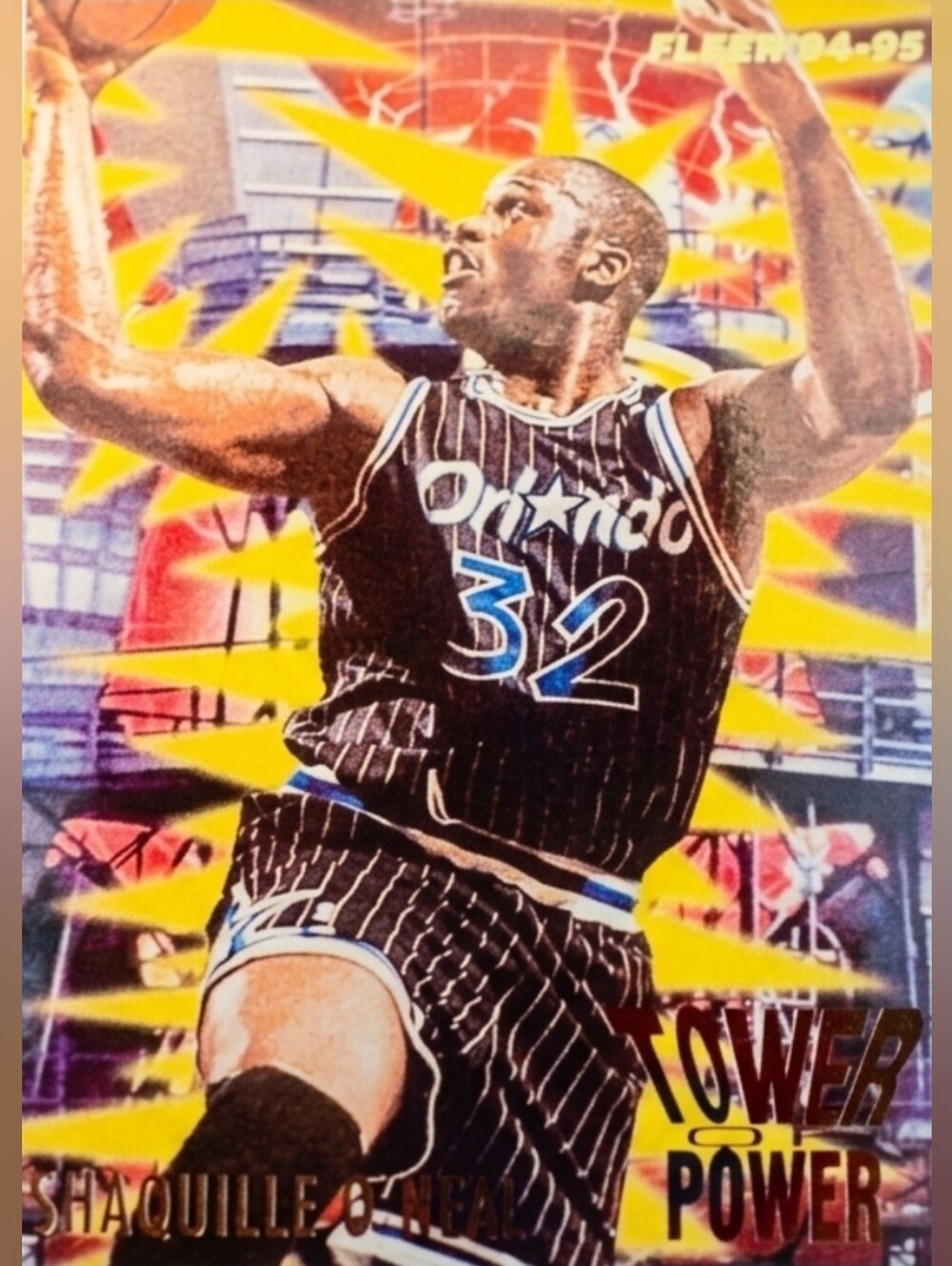NEW! SHAQ ORLANDO MAGIC 8.5x11 ULTRA GLOSSY COLOR ART FULL PAGE REPRINT POSTER!